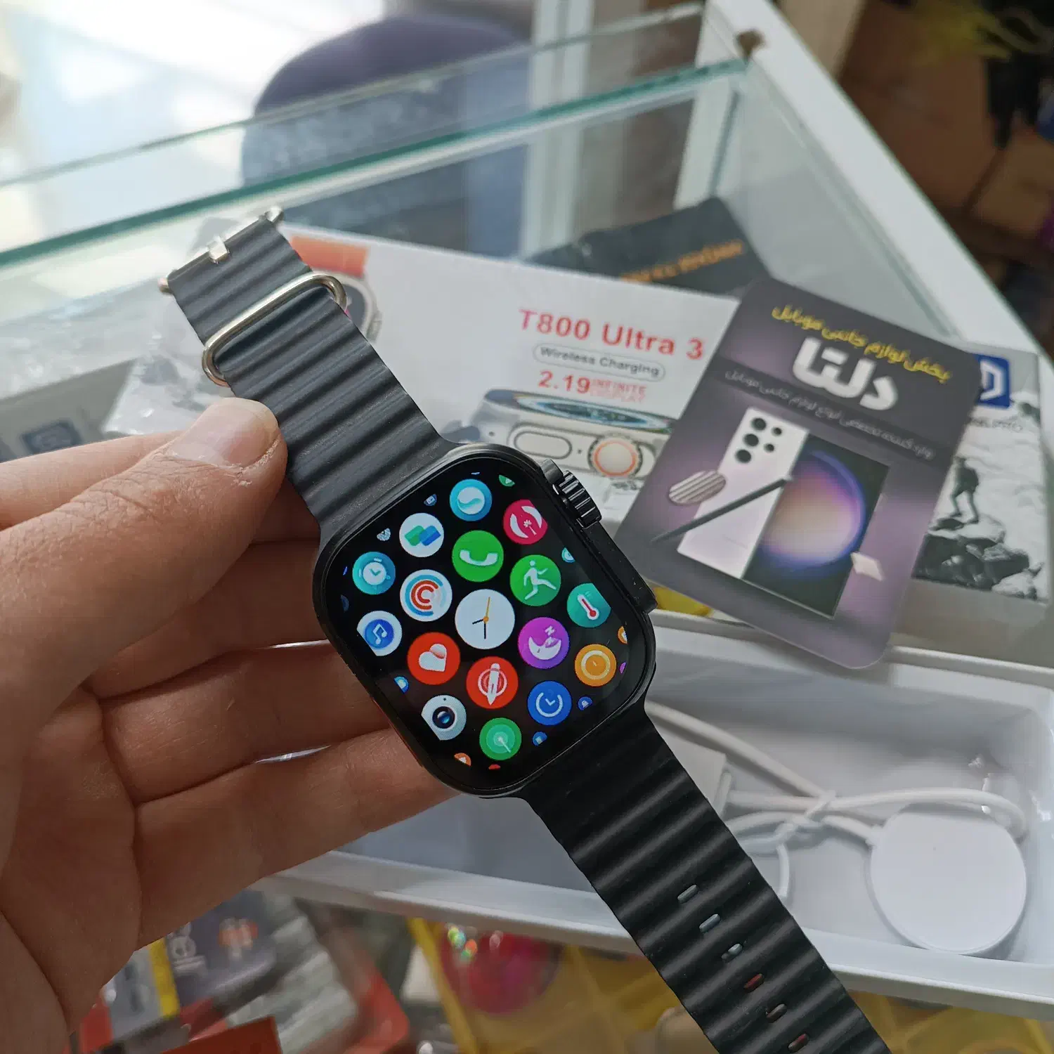 ساعت هوشمند مکالمه دار تک بند اورج گارانتی ایرپاد|ساعت|مشهد, گلبرگ شمالی|دیوار