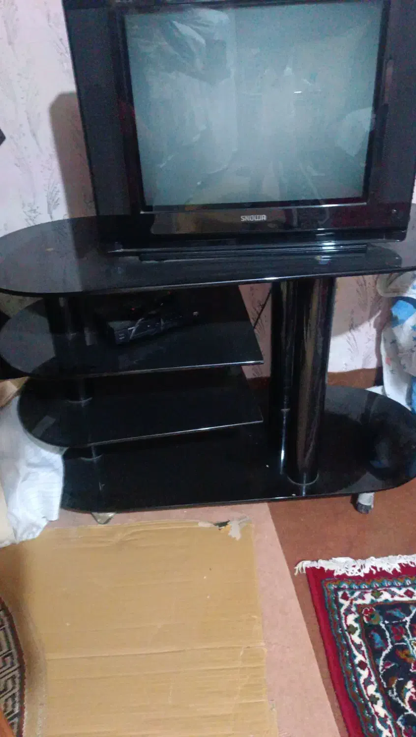 میز تلوزیون و تلوزیون اسنوا نو نو|تلویزیون و پروژکتور|مشهد, آپارتمان های مرتفع|دیوار