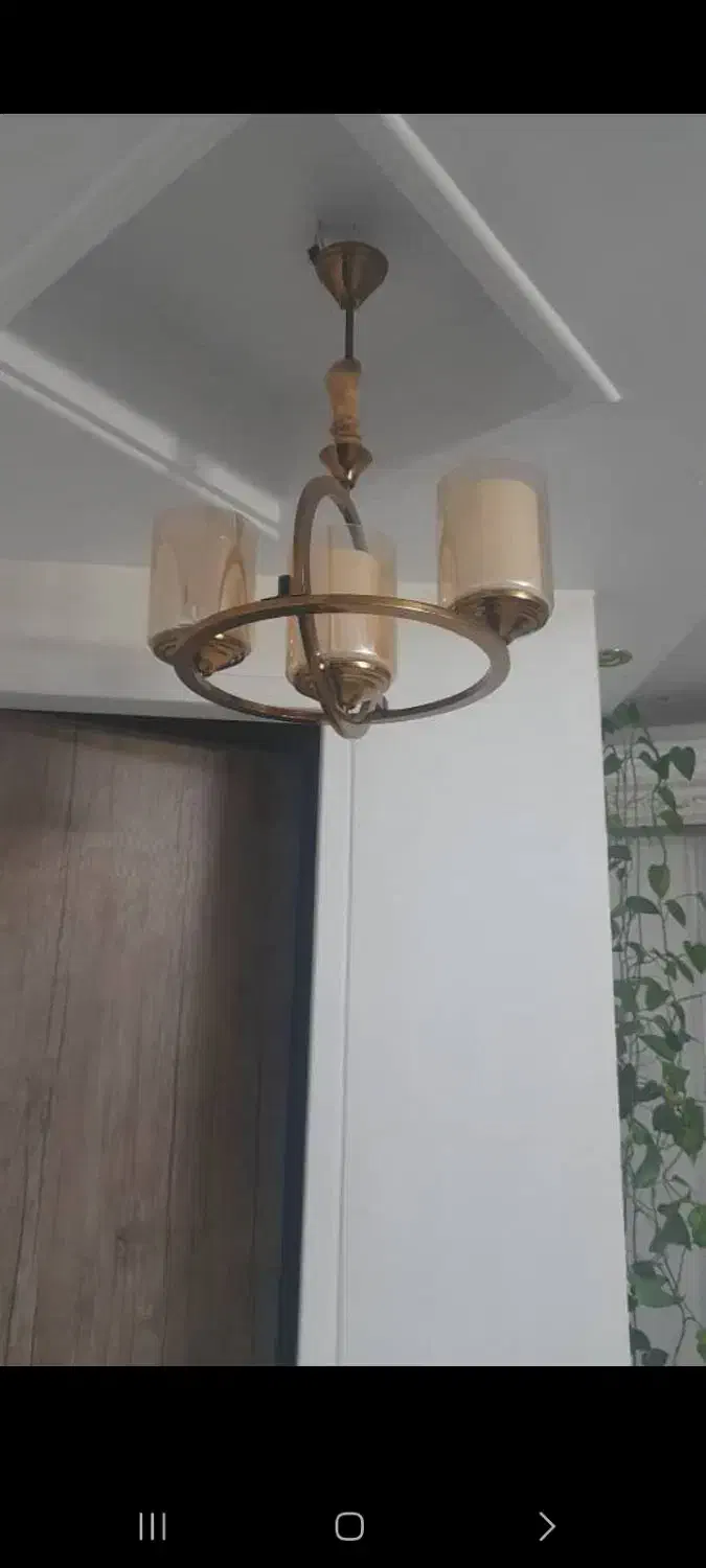 لوستر سه تایی|لوستر و چراغ آویز|کرج, چهارصد دستگاه|دیوار