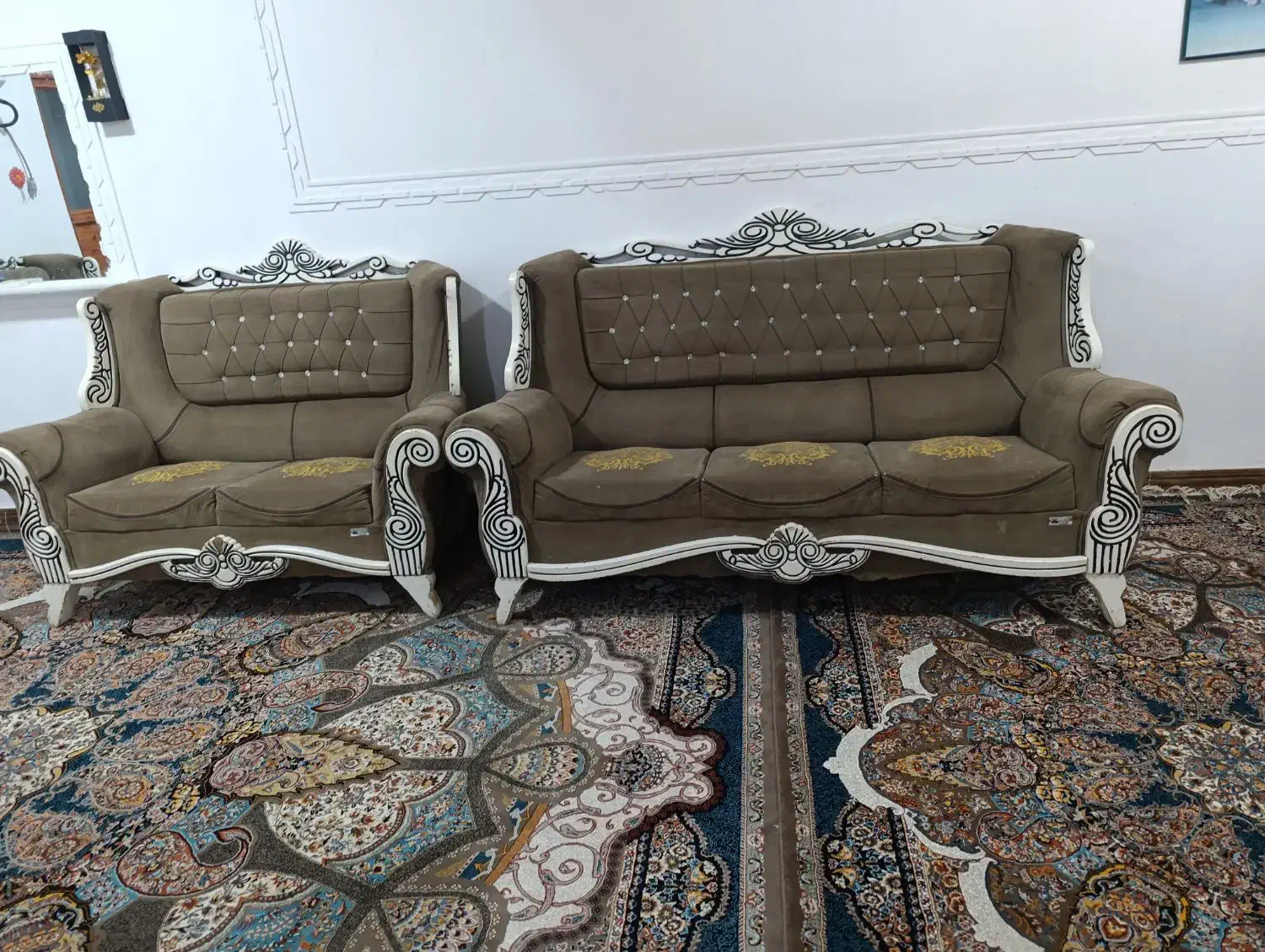 مبل 7نفره|مبلمان خانگی و میز عسلی|زابل, |دیوار