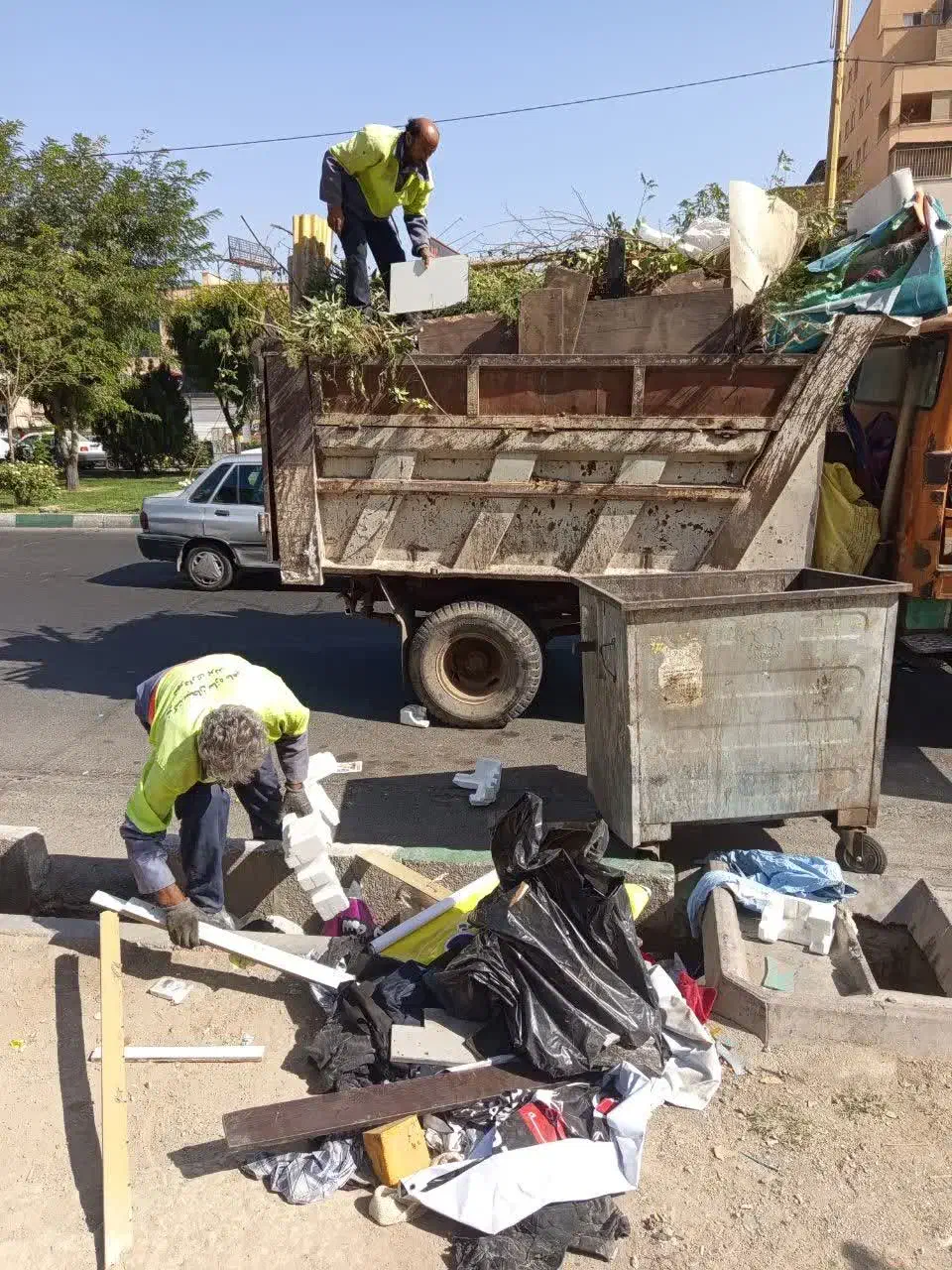 اجاره خاور کمپرسی و نیسان کمپرسی هشتگرد(ساوجبلاغ)|خدمات حمل و نقل|هشتگرد, شهرک راه آهن|دیوار