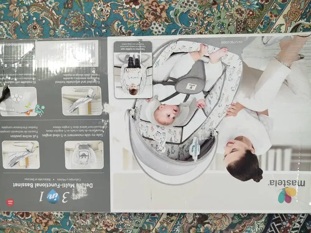 گهواره برقی 3 کاره.توضیحات بخونید حتما.|اسباب و اثاث بچه|یزد, |دیوار