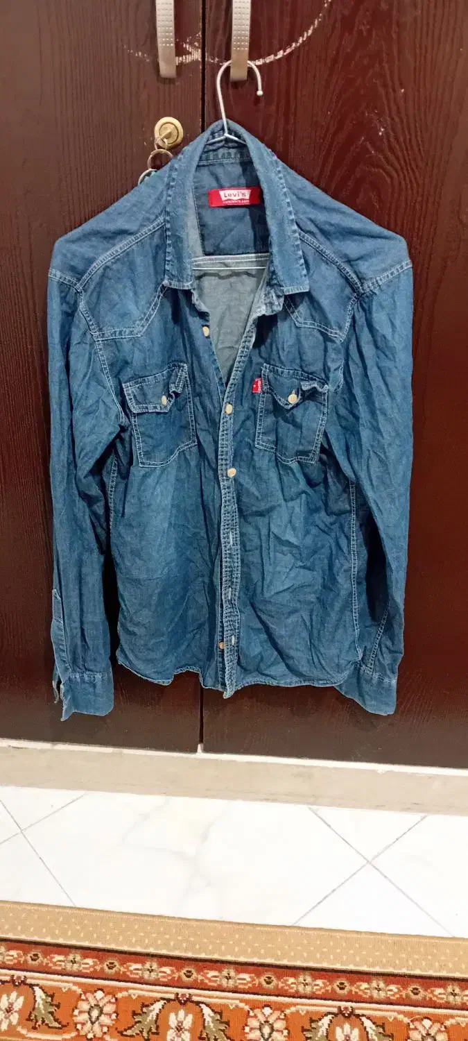 کاپشن و پیراهن مردانه در حد نو|لباس|پاکدشت, پاکدشت (مامازند)|دیوار