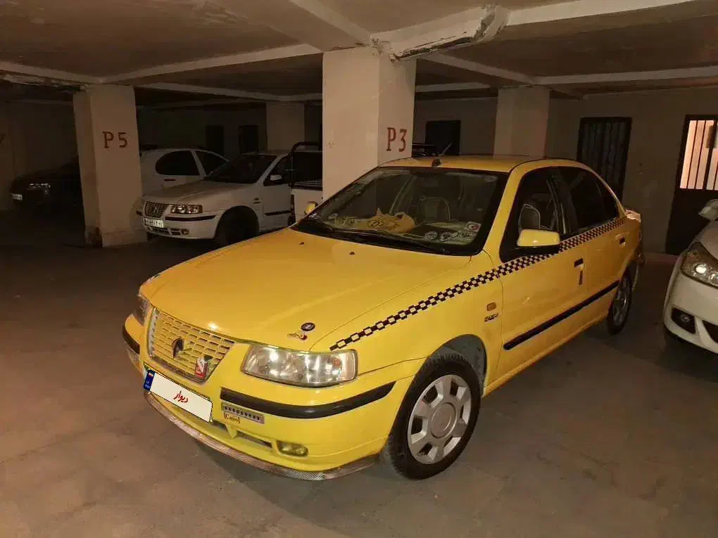 سمند تاکسی EF7 فاز یک شهر جدید مدل ۹۷|خودرو سواری و وانت|نظرآباد, شهرک آزادگان|دیوار