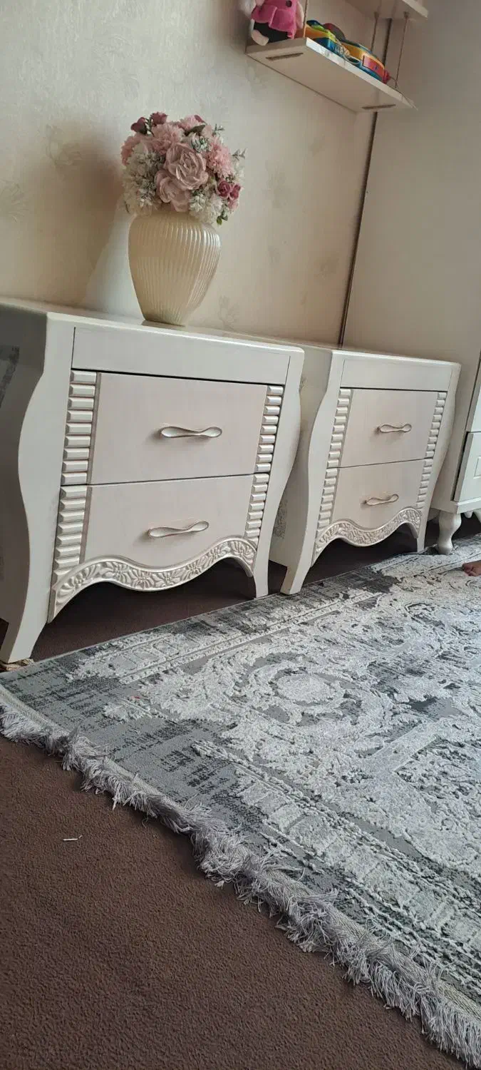 دو عدد پاتختی کمد دو کشو|جاکفشی، کمد، دراور|تهران, افسریه شمالی|دیوار