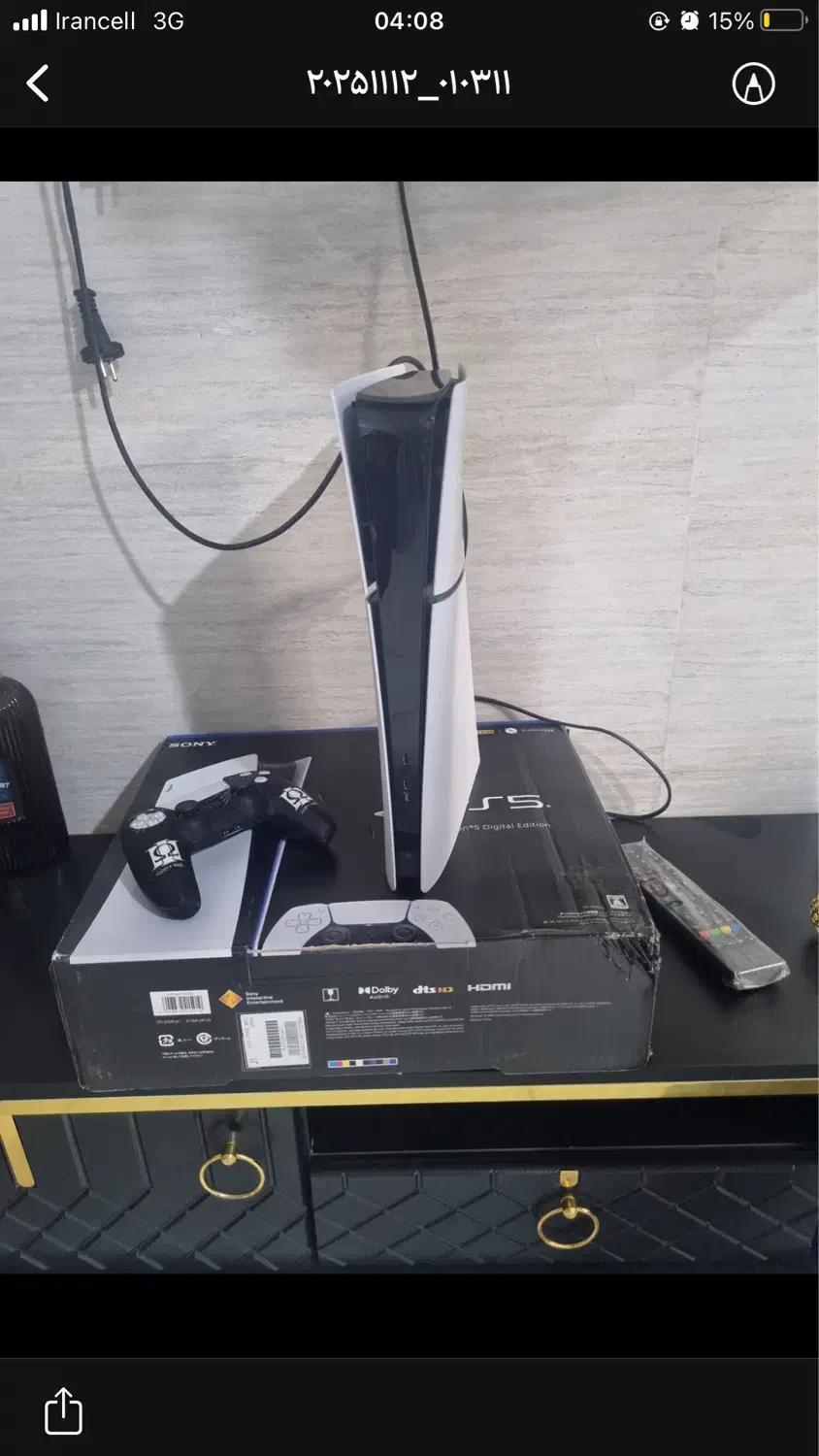 ی دستگاه PS5 ب فروش میرسد|کنسول، بازی ویدئویی و آنلاین|اهواز, کوی مهدیس|دیوار