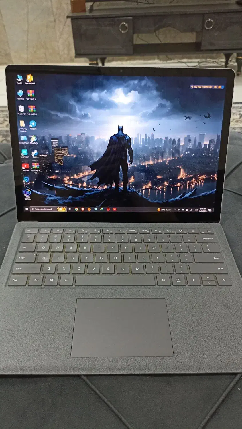 Microsoft surface laptop 1|رایانه همراه|مشهد, هفده شهریور|دیوار