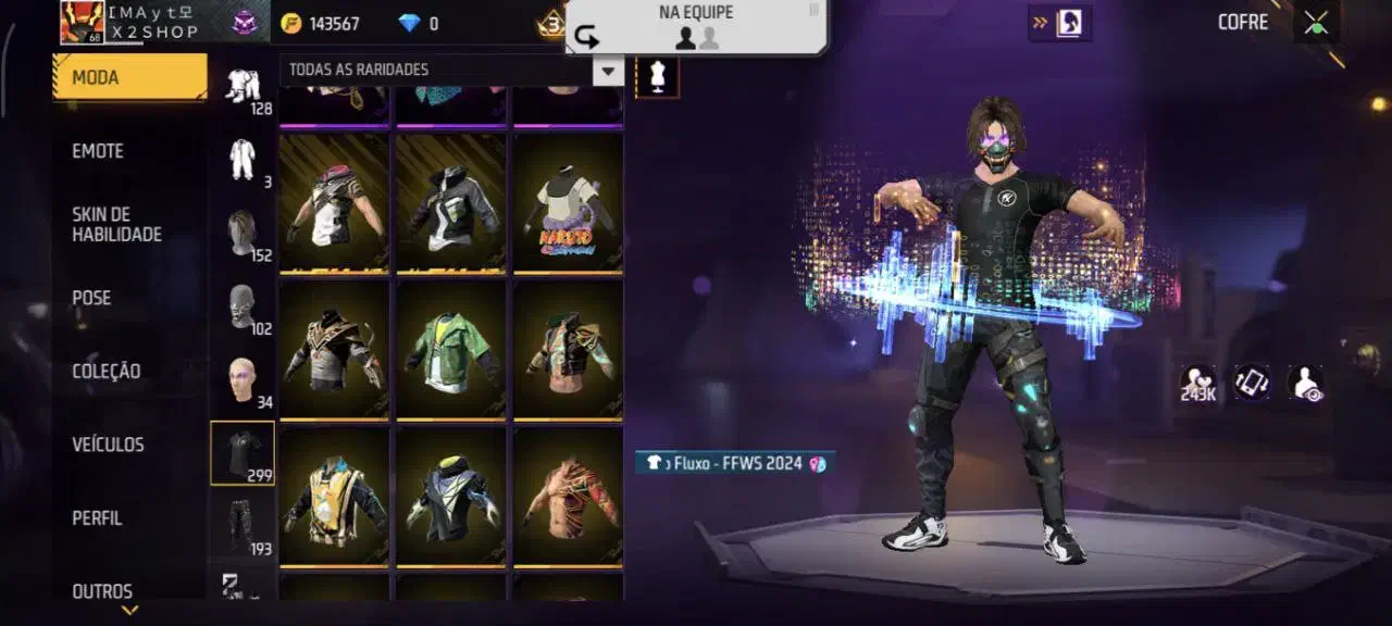 اکانت فریفایر فول ست و گان|کنسول، بازی ویدئویی و آنلاین|کرمانشاه, |دیوار