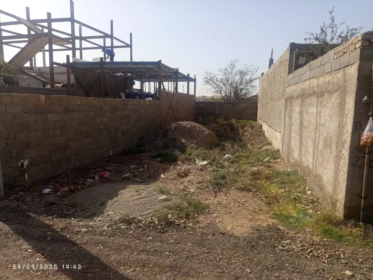 ۱۲۱متر زمین کبودگنبد داخل بافت|فروش زمین و ملک کلنگی|پاکدشت, کبودگنبد|دیوار
