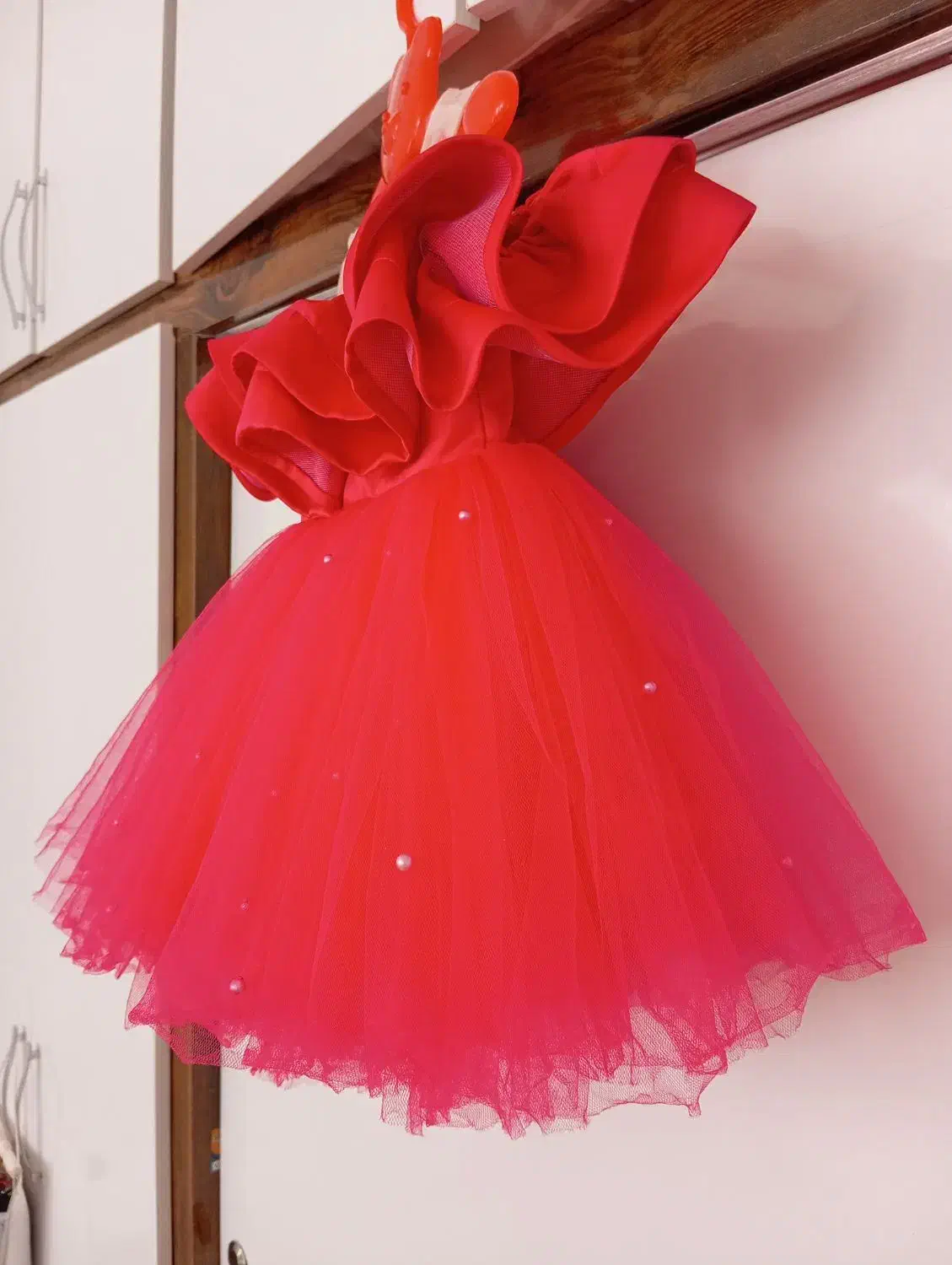 لباس مجلسی پرنسسی کودک مناسب یکسال تا دوسال|کفش و لباس بچه|تربت‌حیدریه, میدان مرکزی|دیوار