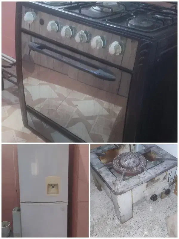 یخچال و اجاق گاز ۵ شعله و اجاق گاز۲ شعله بزرگ|اجاق گاز و لوازم برقی پخت‌وپز|محمدشهر, محمدشهر|دیوار