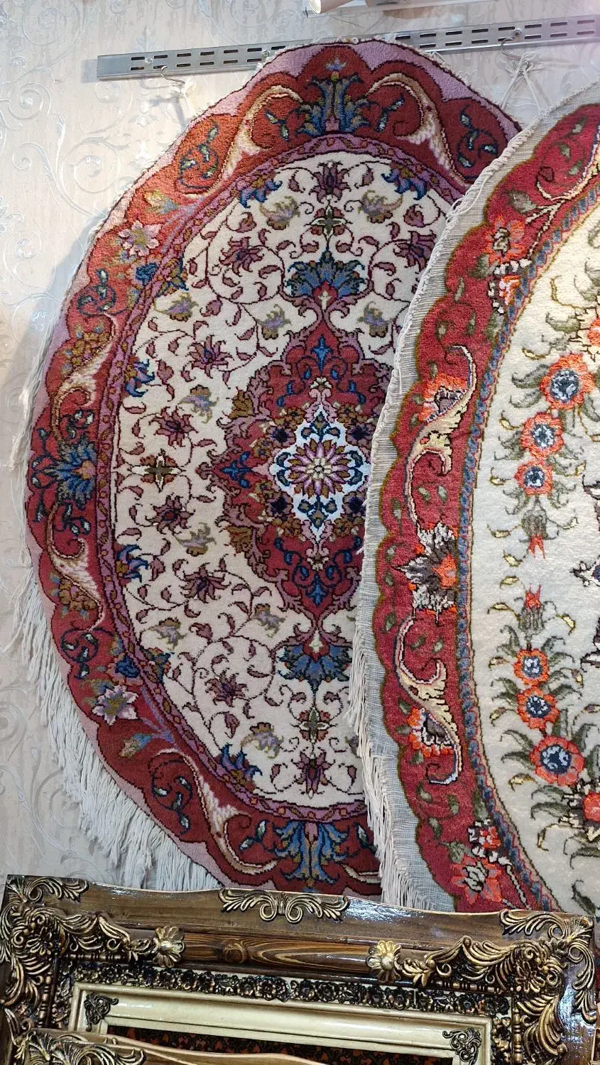 انواع بیضی (اقساط بدون بهره)|فرش|تبریز, |دیوار