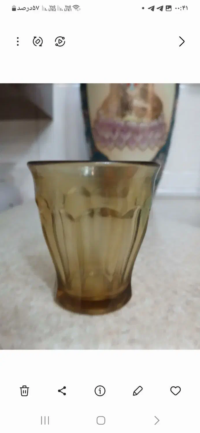 دو لیوان روسی آبی و شکلاتی مارک دار|کلکسیون اشیاء عتیقه|تهران, آرارات|دیوار