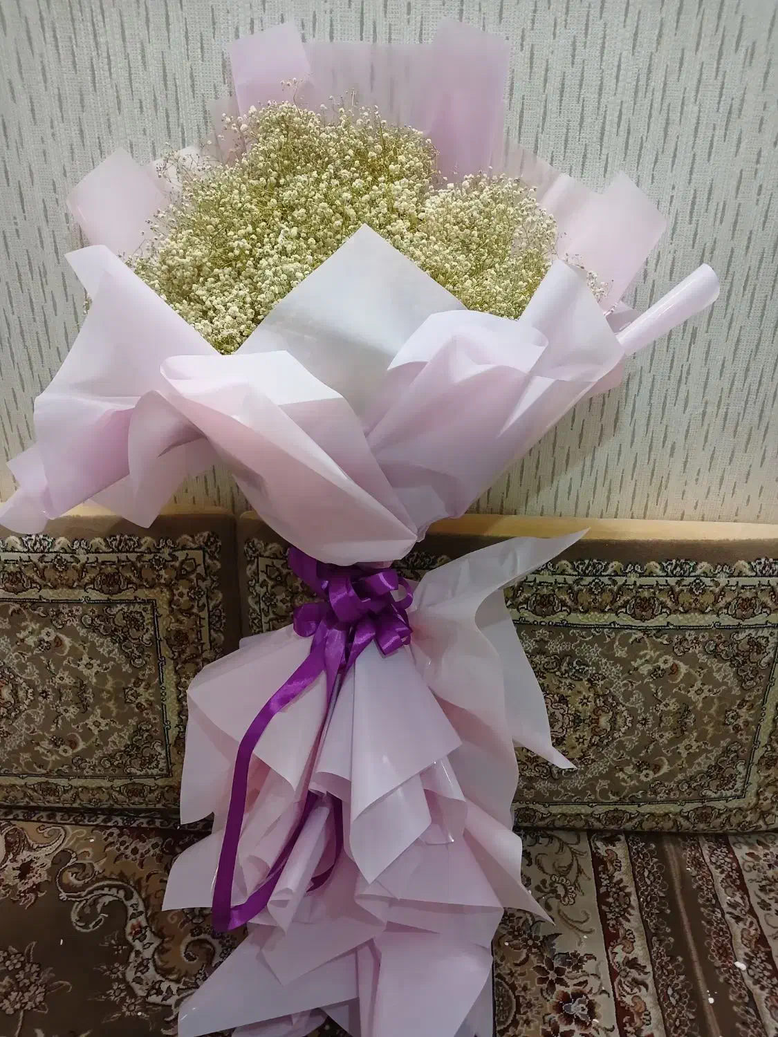 دسته گل ژیپسوفیلا زیبا قد ۱۵۰|گل و گیاه طبیعی|تهران, مشیریه|دیوار