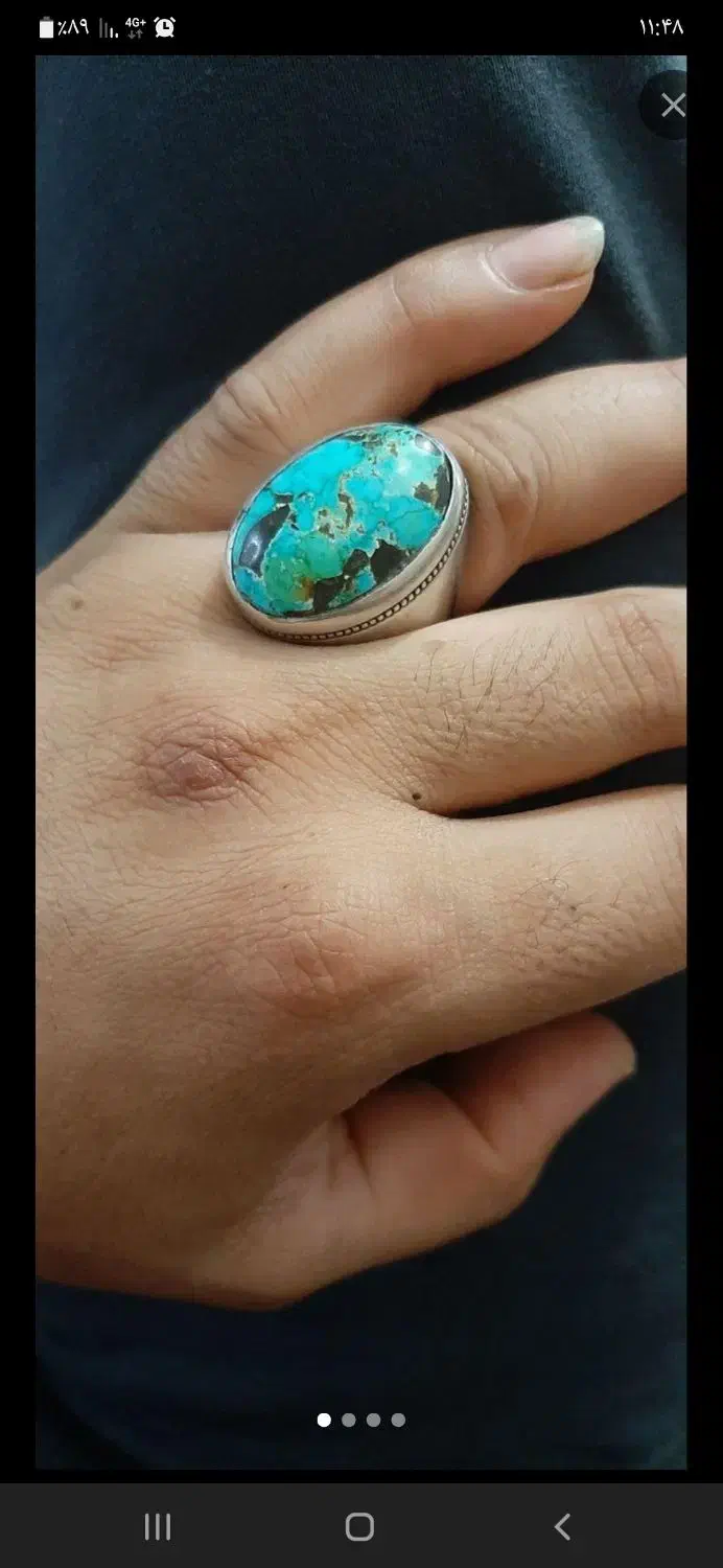 فیروزه نیشابور اصل سنگین|جواهرات|باوی, |دیوار