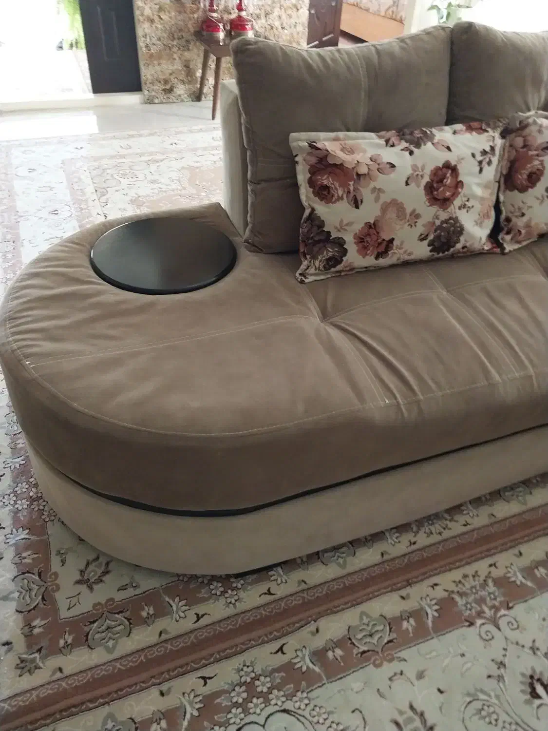 مبل هشت نفره ال تمیز|مبلمان خانگی و میز عسلی|خرمدره, |دیوار