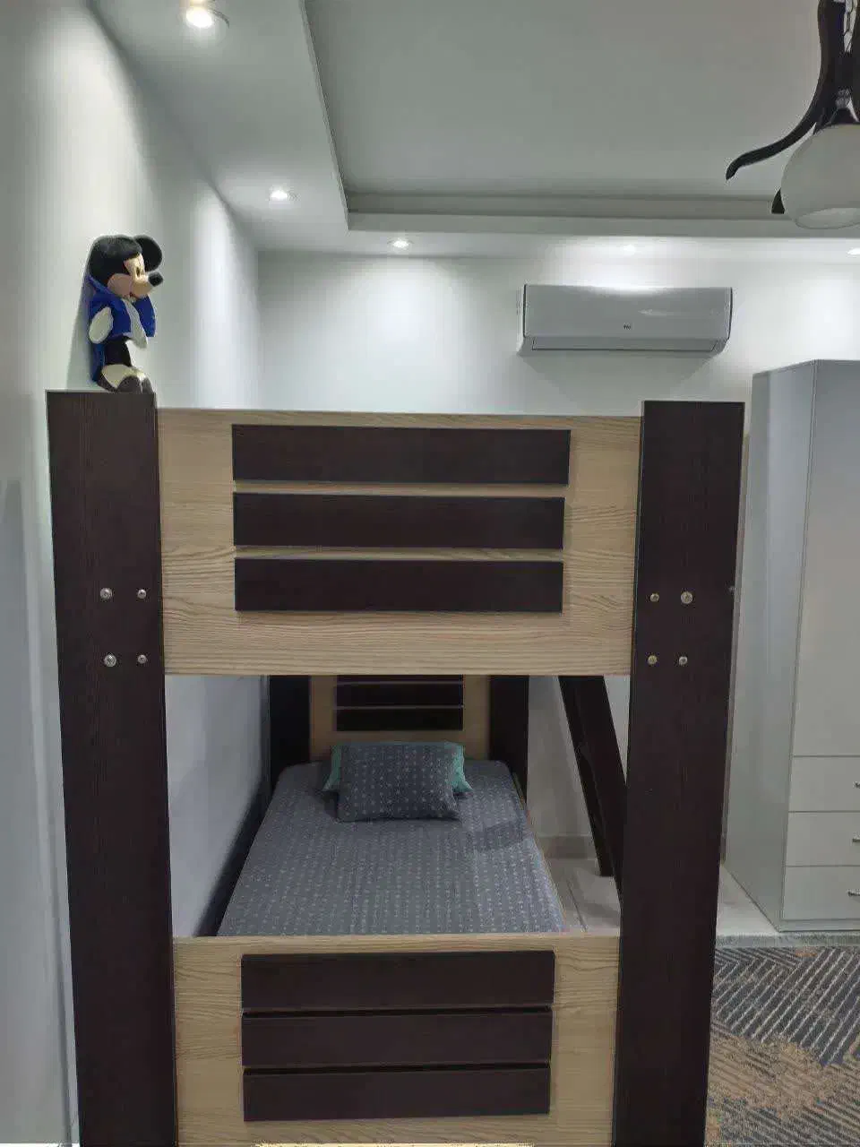 تخت خواب دوطبقه|تخت و سرویس خواب|بندر انزلی, میان پشته|دیوار