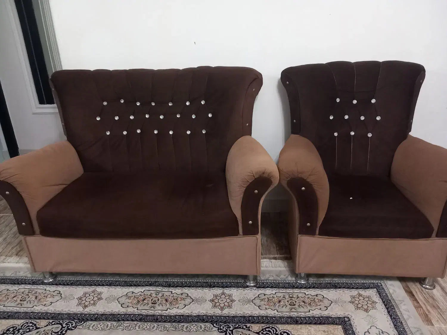 مبل ۹ نفره|مبلمان خانگی و میز عسلی|لولمان, |دیوار