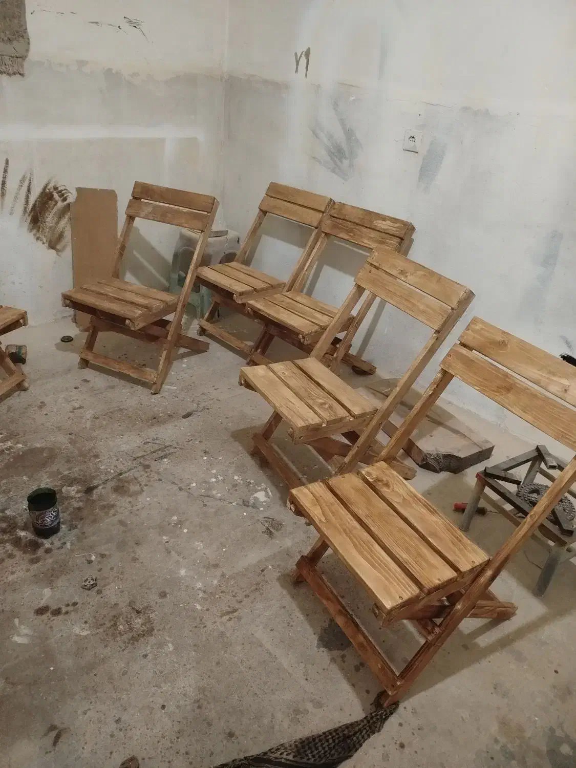 میزوصندلی تاشو|میز و صندلی غذاخوری|سروآباد, |دیوار