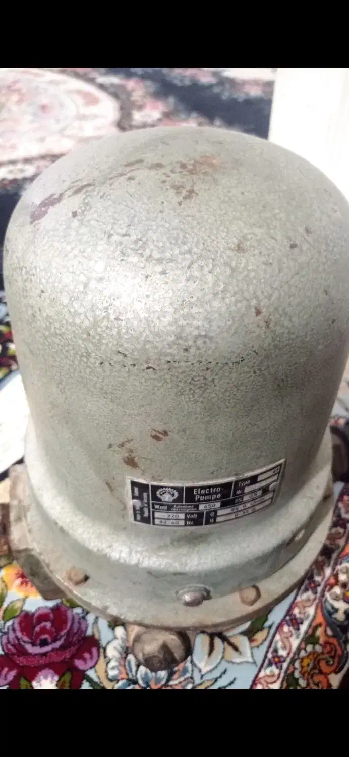 پمپ آب آلمانی قدیمی|مصالح و تجهیزات ساختمان|جعفرآباد, |دیوار