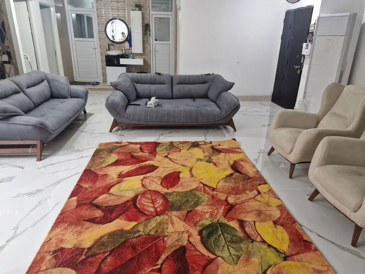 فروش مبل تخت شو ۷ نفره کنگان|مبلمان خانگی و میز عسلی|بندر کنگان, |دیوار