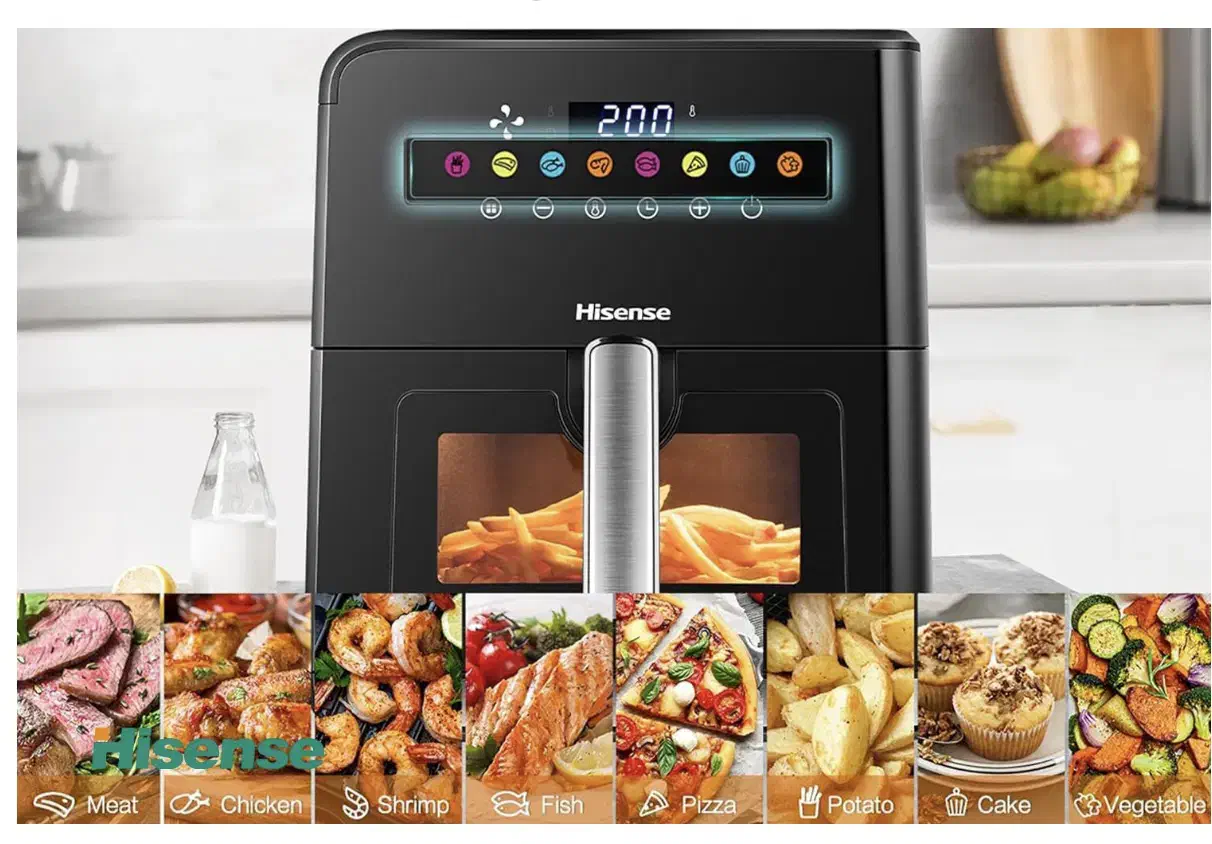 هواپز و سرخ کن هایسنز ده لیتری نو|اجاق گاز و لوازم برقی پختوپز|شیراز, غدیر جنوبی|دیوار