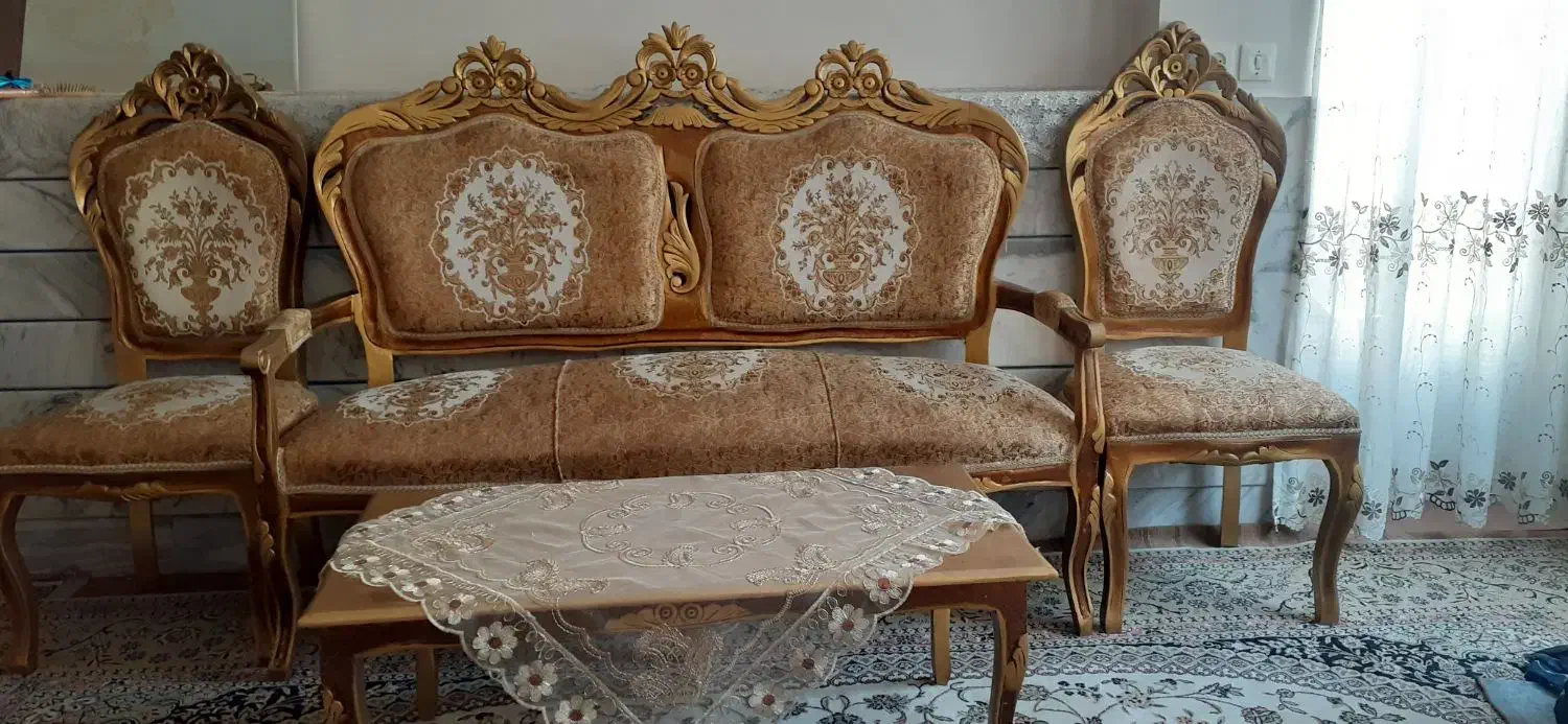 مبل|مبلمان خانگی و میز عسلی|خمینی‌شهر, |دیوار