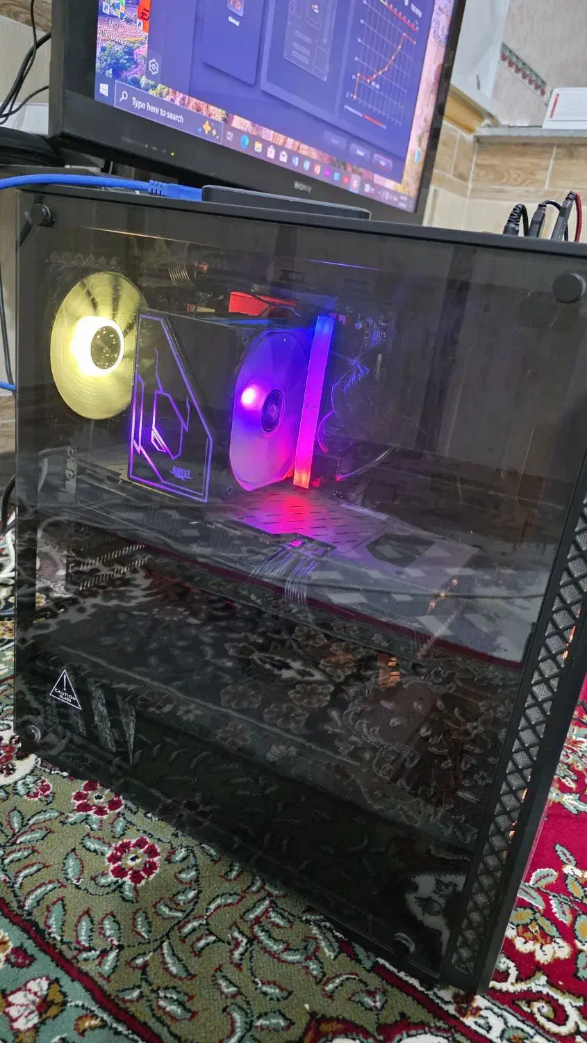 کامپیوتر فوق حرفه ایی گیمینگ و کار سنگین|رایانه رومیزی|اهواز, پردیس|دیوار