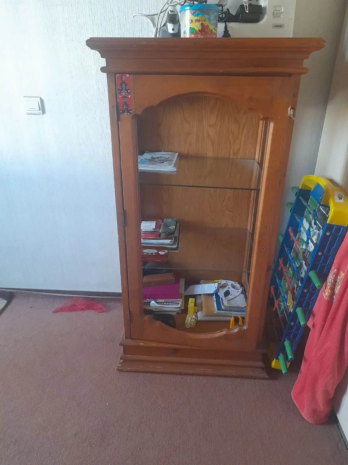 کمدبوفه دو طبقه جمع و جور|جاکفشی، کمد، دراور|گلبهار, شهر جدید گلبهار|دیوار