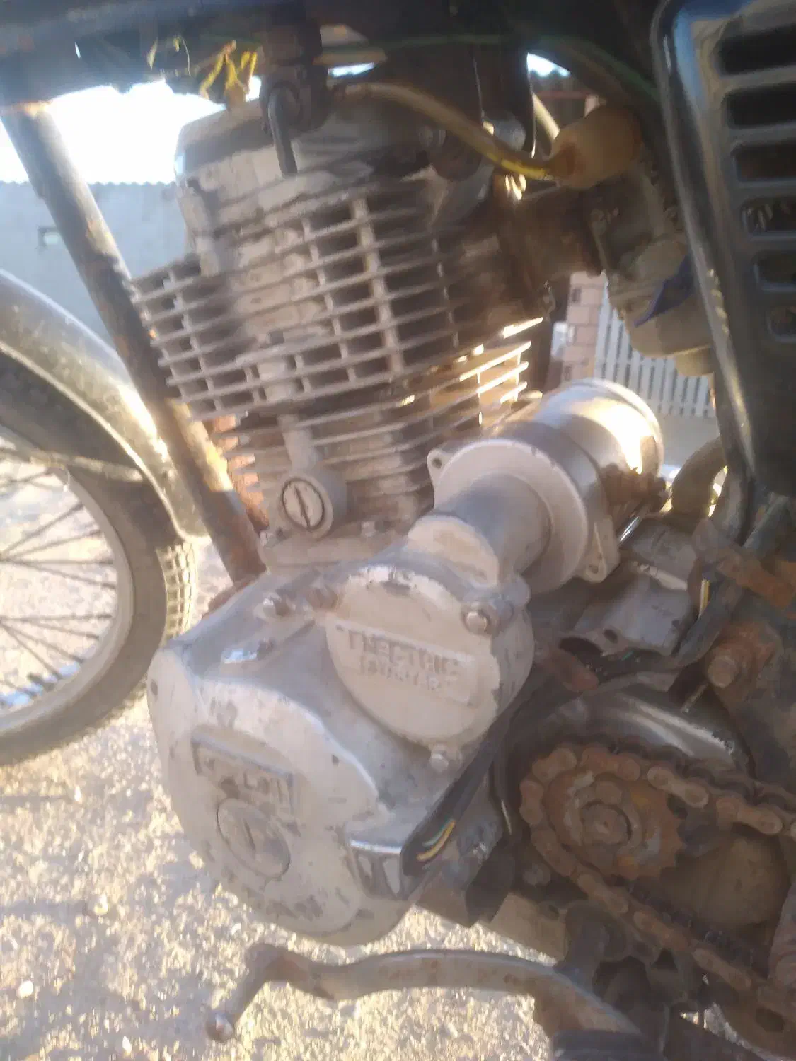 متور۱۵۰مزایدهبهشرط|موتورسیکلت|گمیشان, |دیوار