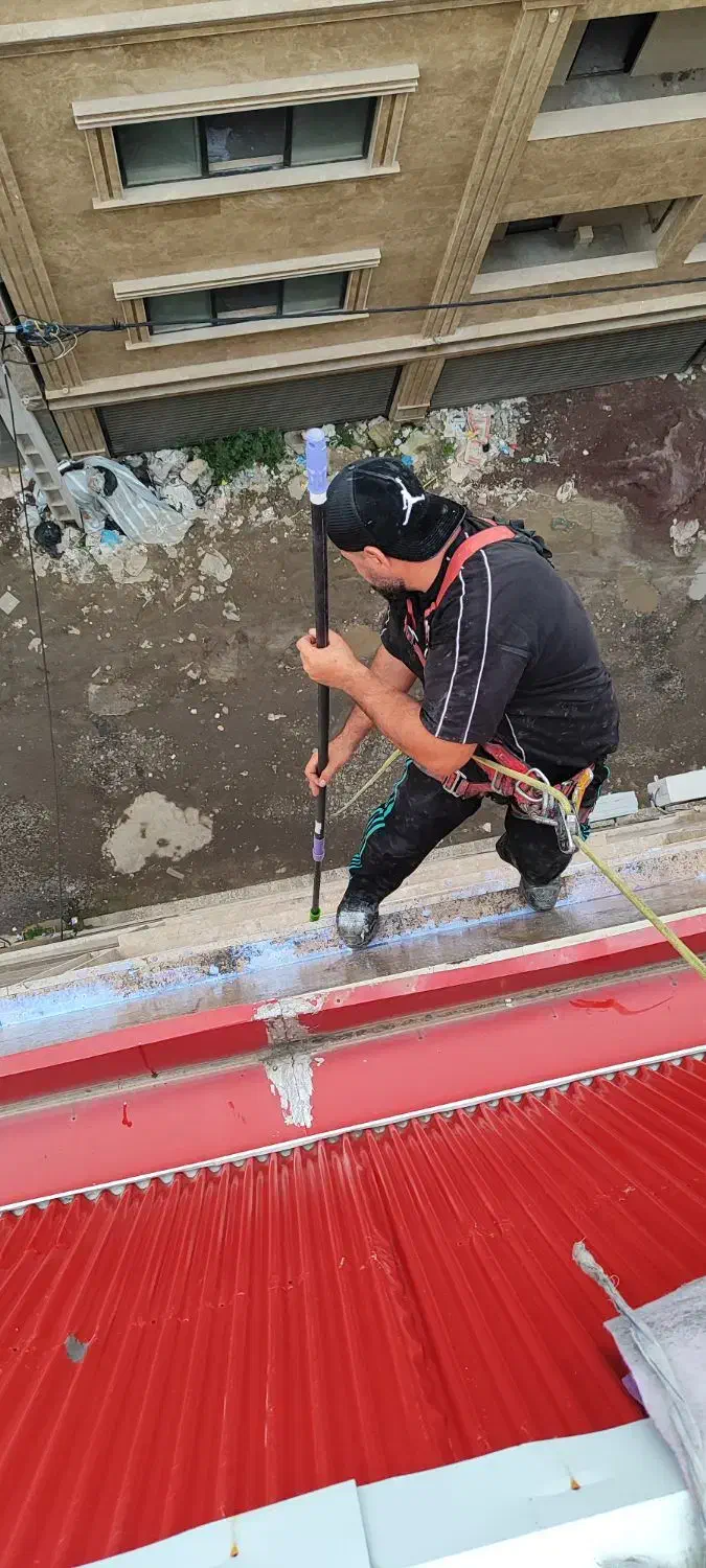 بندکشی سنگ نمابدون داربست رفع نم رطوبت دیوار سیمان|خدمات پیشه و مهارت|لاهیجان, قیام|دیوار