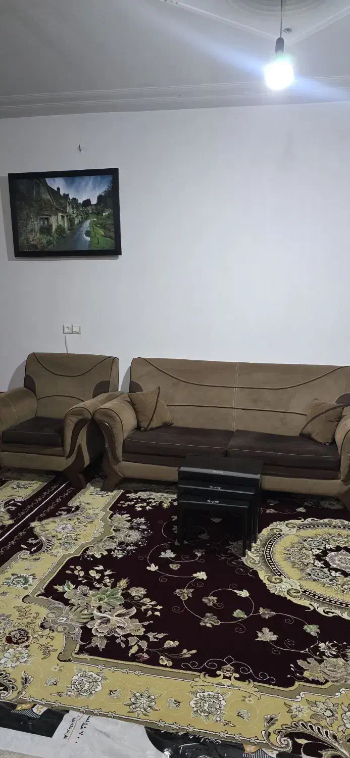 مبل ۷ نفره به همراه میز|مبلمان خانگی و میز عسلی|تاکستان, |دیوار