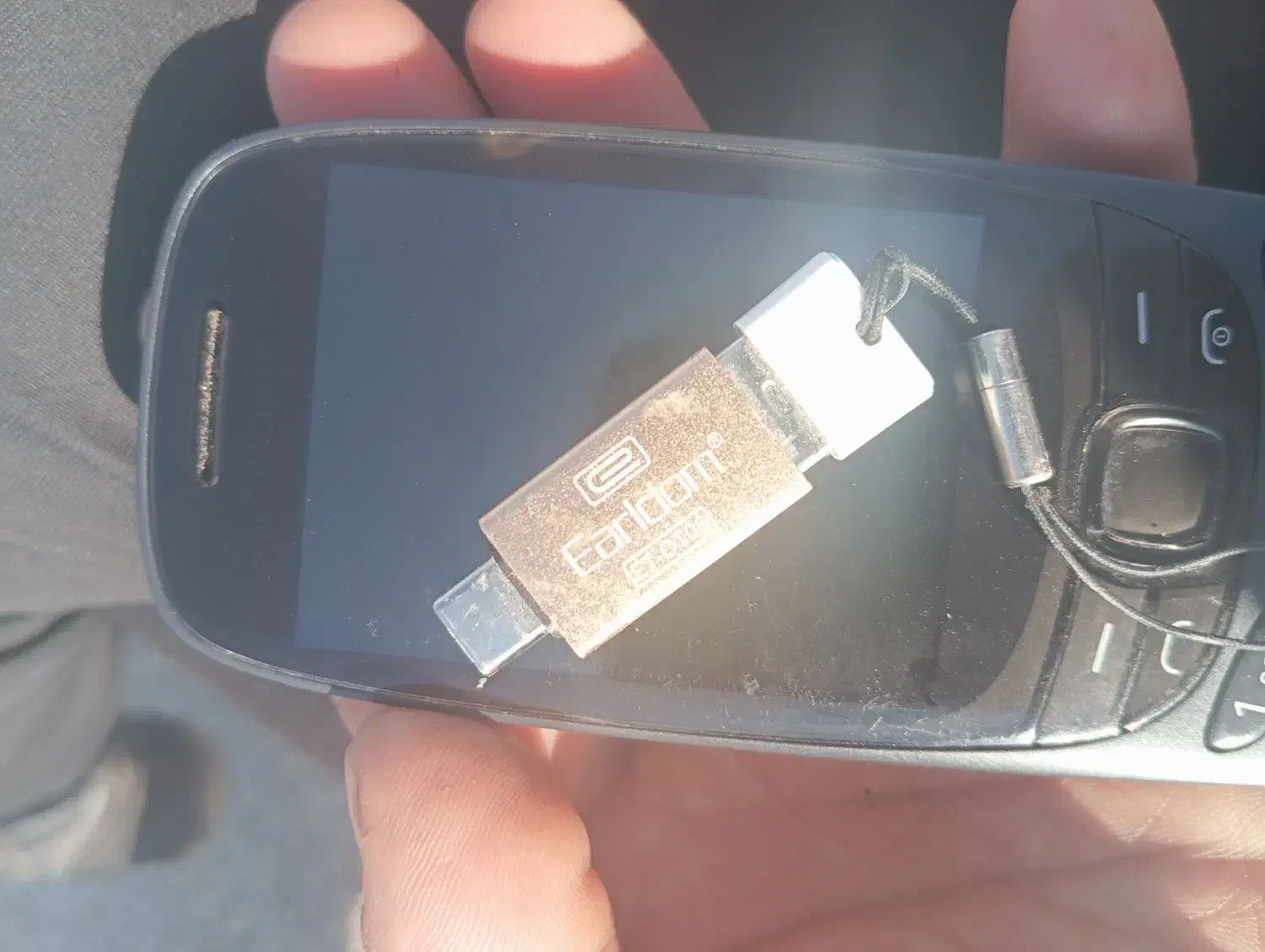 فلش 32همراه رابط تاپسی گوشی|لوازم جانبی موبایل و تبلت|گلبهار, شهر جدید گلبهار|دیوار