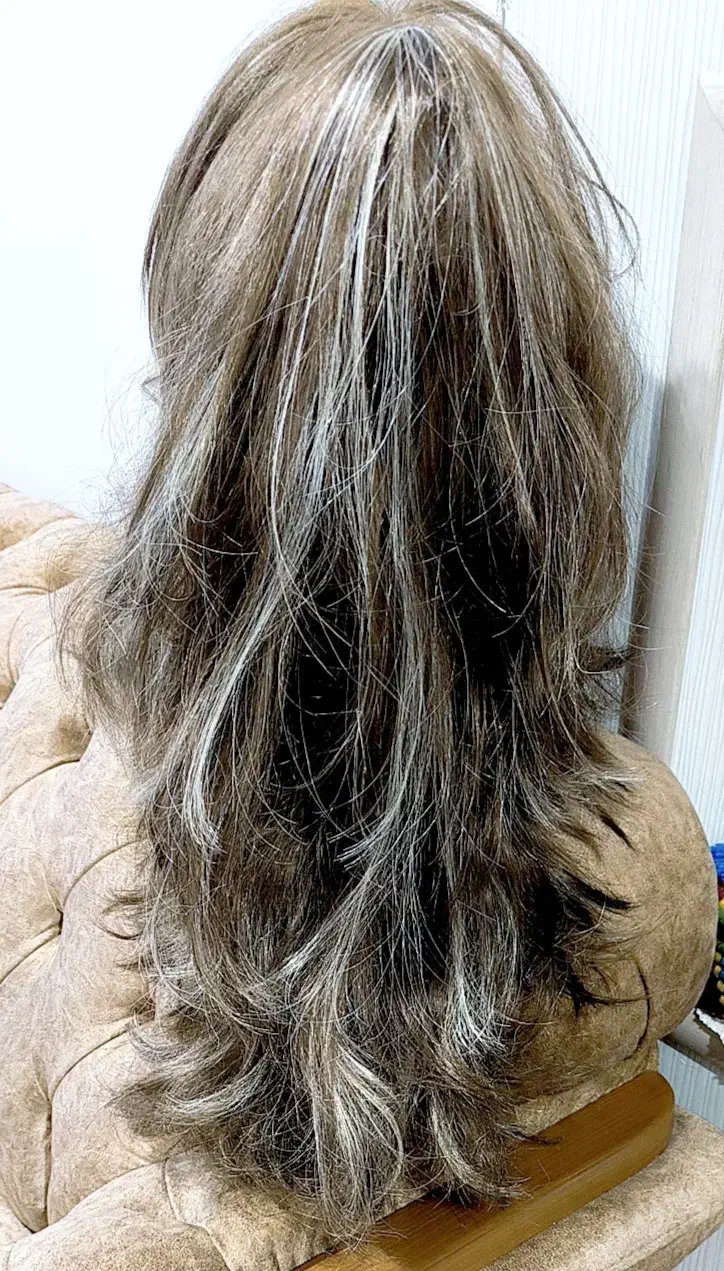 کلاه گیس طبیعی بلند|آرایشی، بهداشتی، درمانی|بروجن, |دیوار