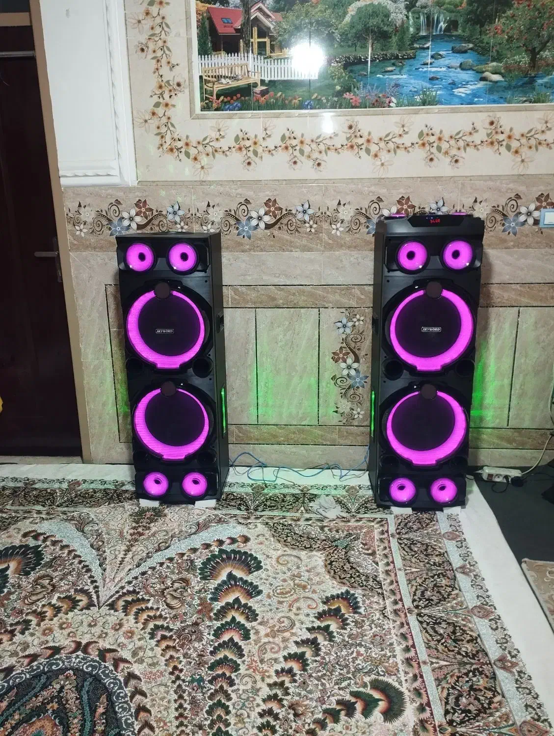 اسپیکر|سیستم صوتی خانگی|خاش, |دیوار