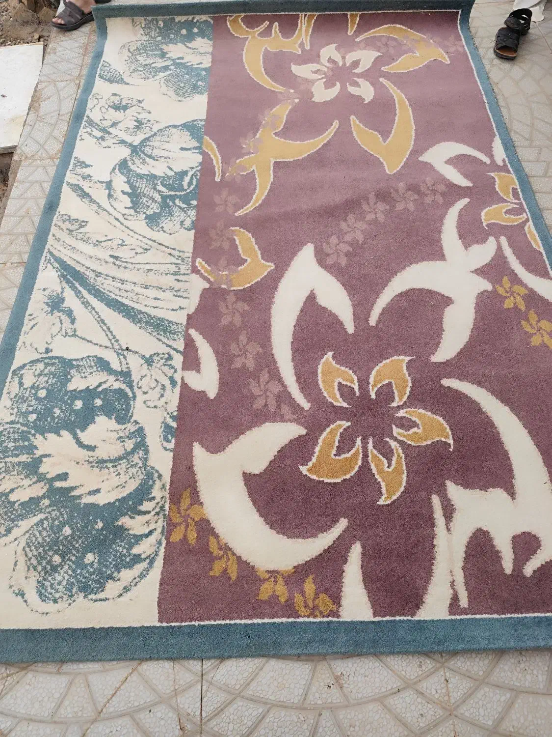 گلیم فرش|گلیم، جاجیم، گبه|بوئین زهرا, |دیوار