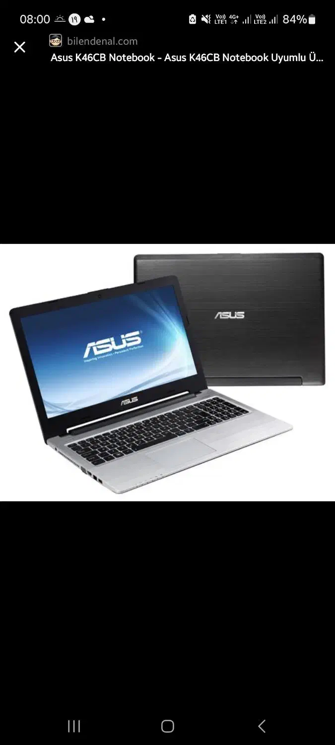 لپ تاپ Asus k46cb|رایانه همراه|همدان, |دیوار