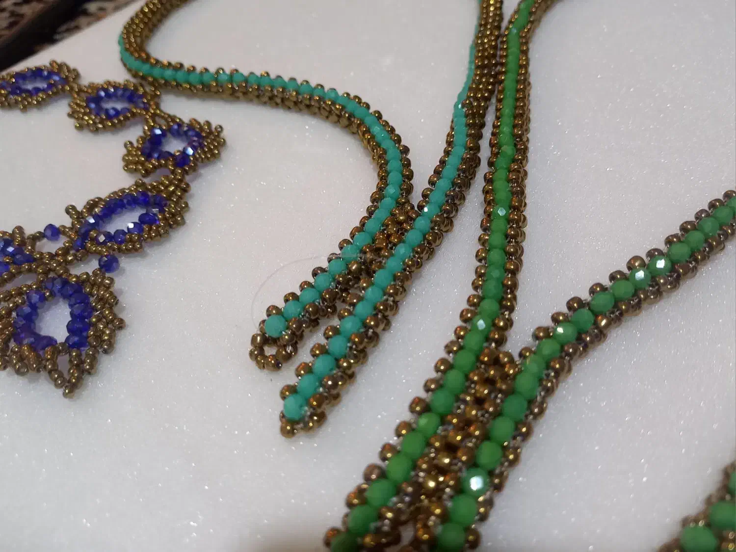 گردنبند، دستبندمانندطلا رنگ ثابت|بدلیجات|دورود, |دیوار