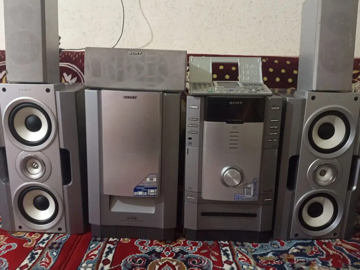 ضبط سونی مدل HCD FL5D.|سیستم صوتی خانگی|گرگان, |دیوار