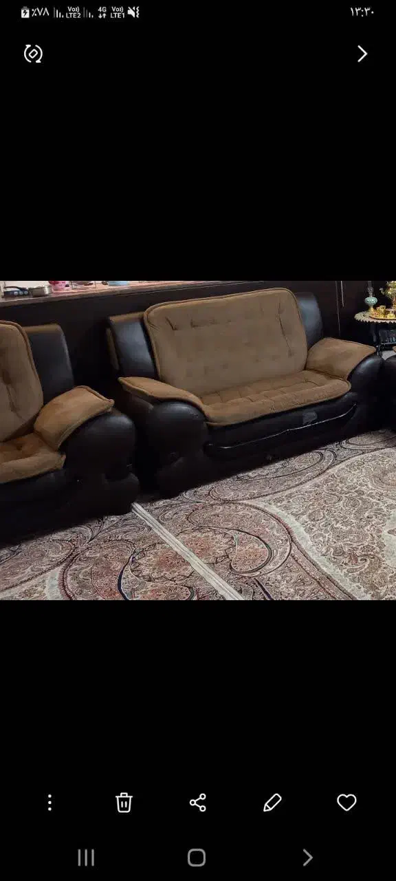 مبل۷نفره|مبلمان خانگی و میز عسلی|شاهرود, |دیوار