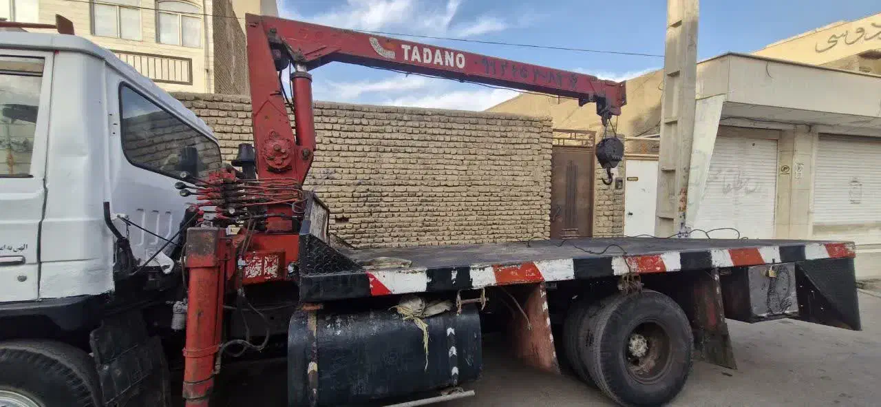 جرثقیل کاویان|خودرو سنگین|قم, زاویه|دیوار