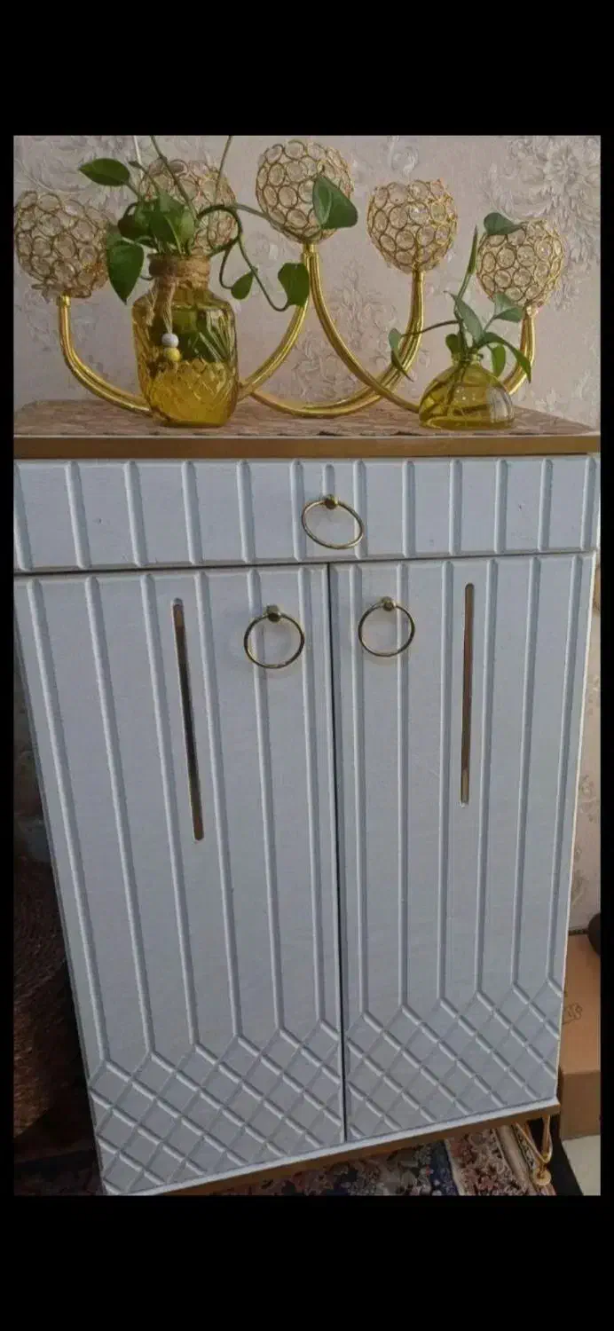 ست وسایل چوبی منزل|بوفه، ویترین، کنسول|سیرجان, |دیوار