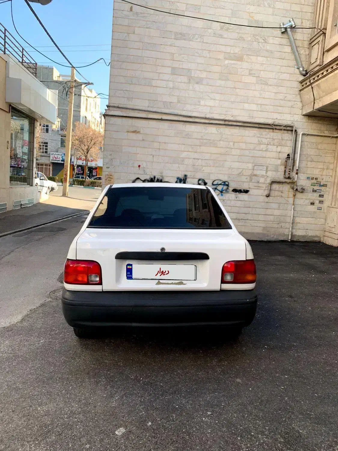 پراید سفید مدل ۸۷ تازه تعمیر|خودرو سواری و وانت|قزوین, |دیوار