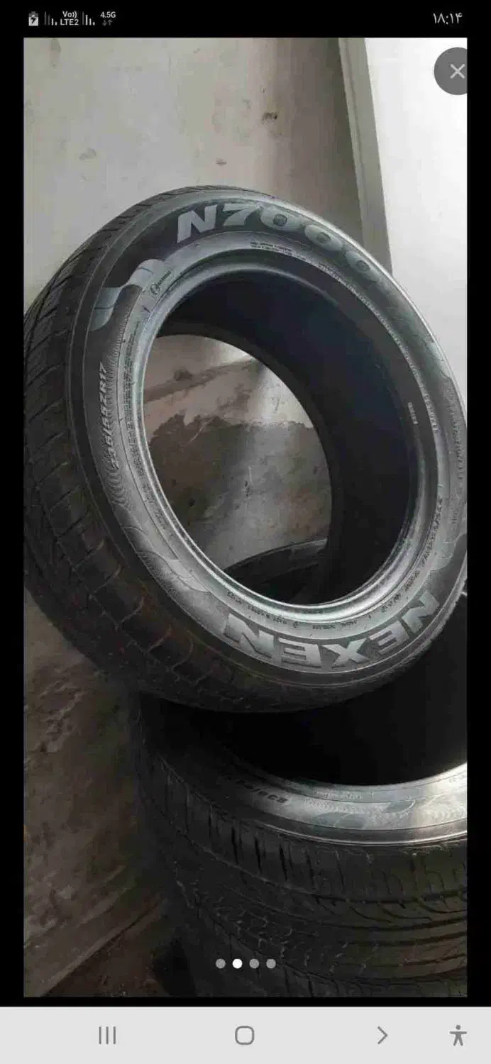 لاستیک کره ای سایز ۱۷ جفت دو پنصد|قطعات یدکی و لوازم جانبی|پردیس, فاز ۶|دیوار