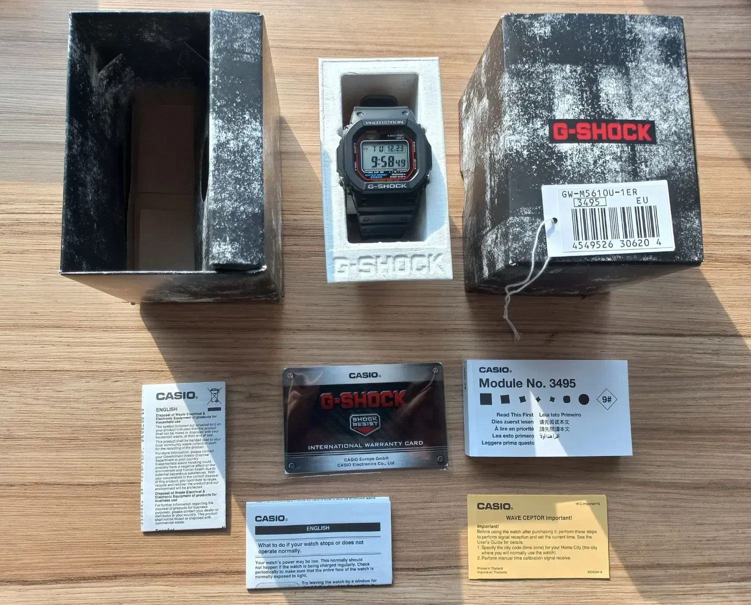 جیشاک سولار ضد ضربه و ضد آب کاسیو GW-M5610 معاوضه|ساعت|تهران, نجات اللهی|دیوار