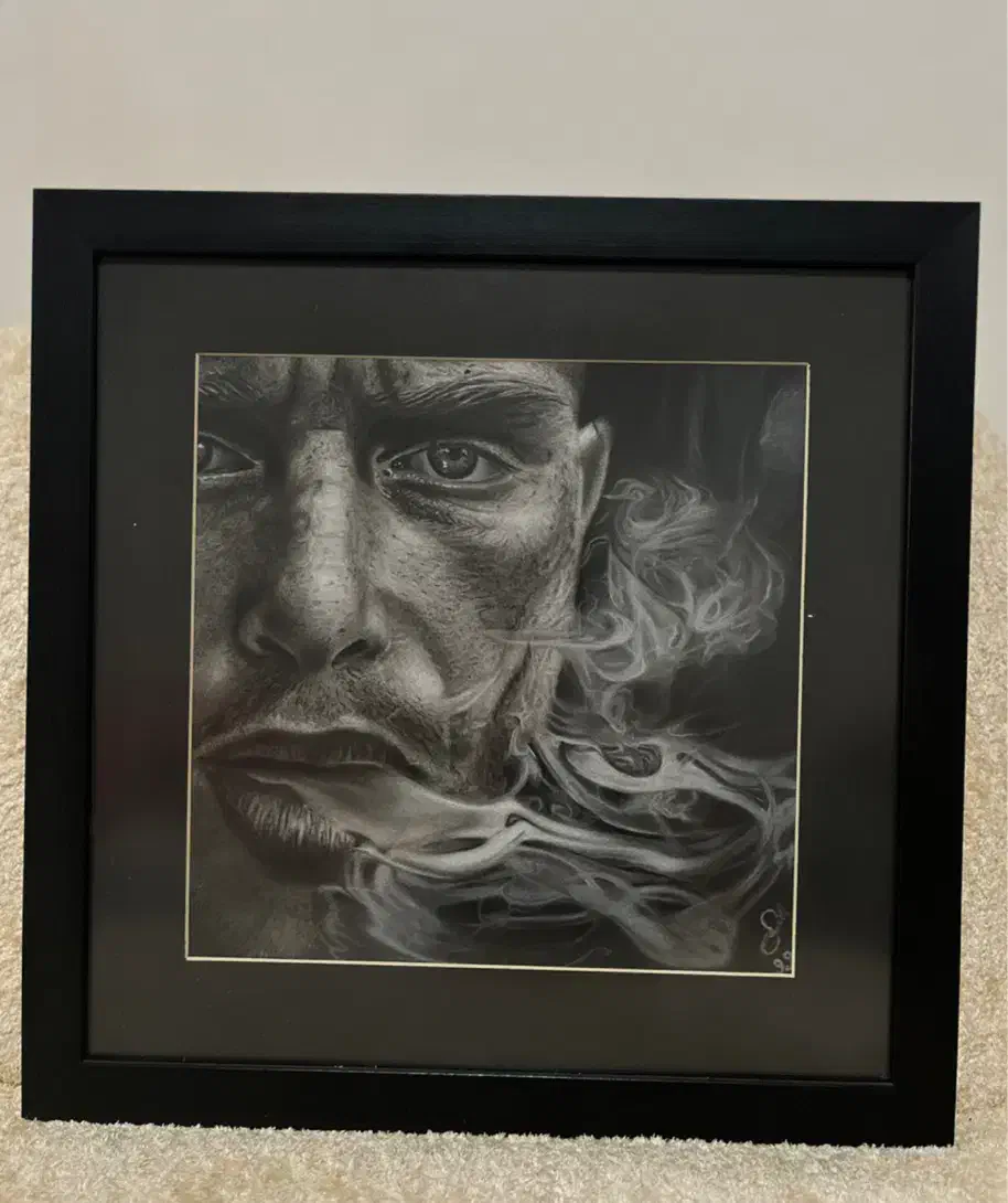 تابلو سیاهقلم|تابلو، نقاشی، عکس|تهران, منیریه|دیوار