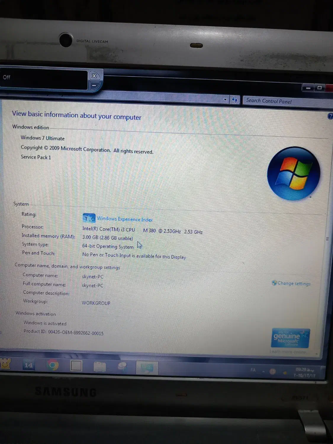 لپ تاپ اصل سامسونگ مدل RV511|رایانه همراه|کرج, کارخانه قند|دیوار