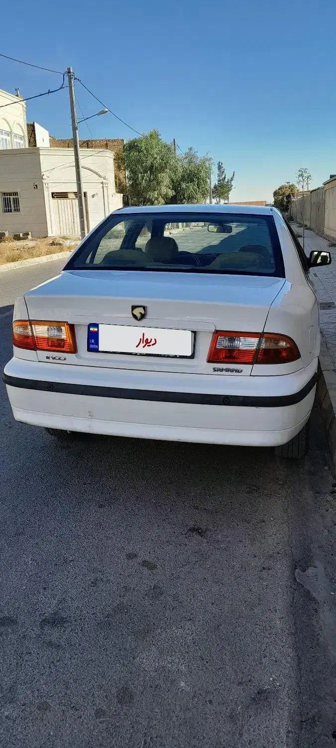فروش ماشین سمند ef7 مدل ۱۳۹۶ دوگانه کارخانه|خودرو سواری و وانت|خواف, |دیوار