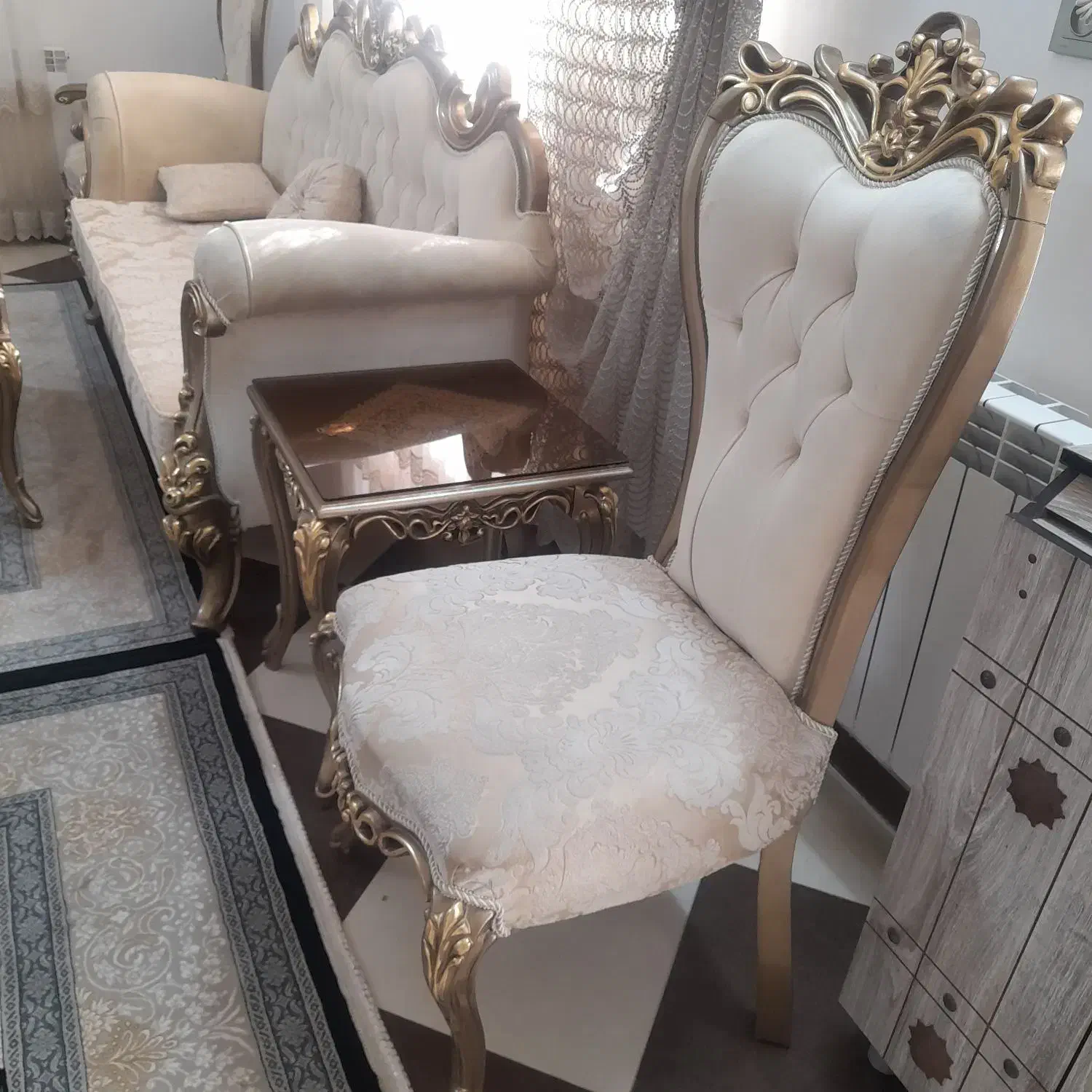 مبل تمیز و درحد نو|مبلمان خانگی و میز عسلی|معصومیه, |دیوار