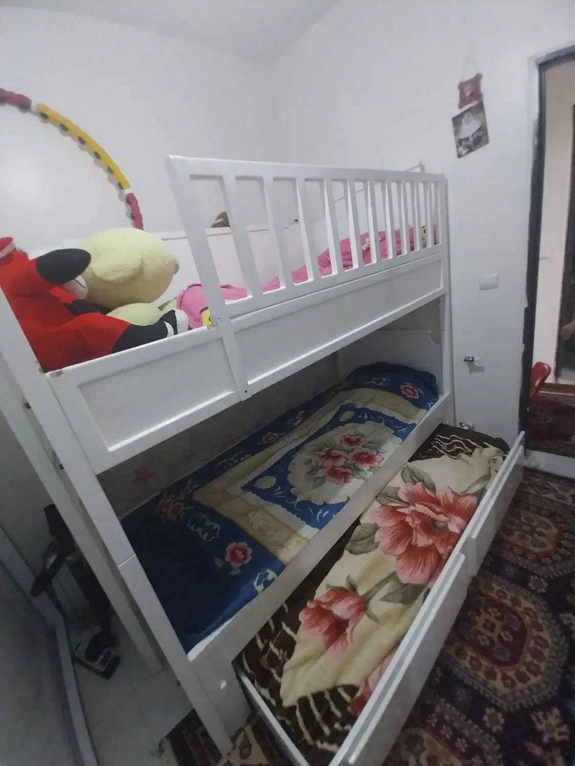 تخت خواب دو طبقه مناسب خانواده‌های پرجمعیت|تخت و سرویس خواب|چهاردانگه (تهران), |دیوار